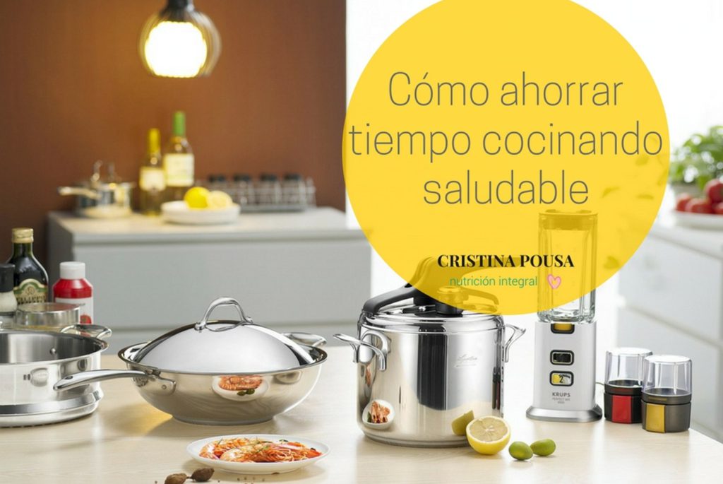 ahorrar tiempo cocinando saludable