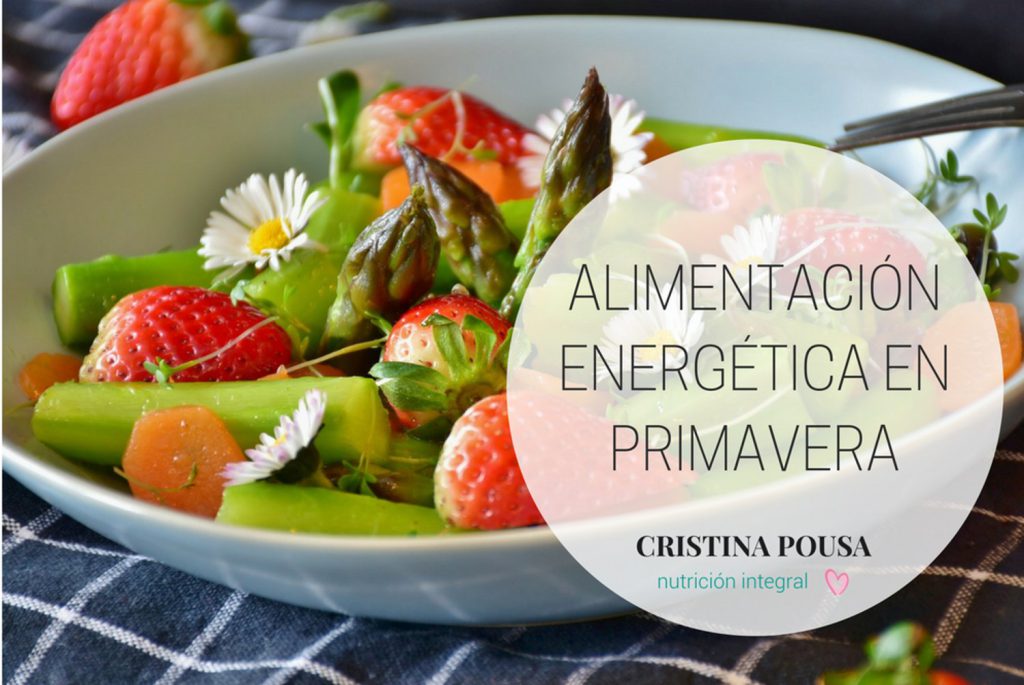 alimentación energética en primavera