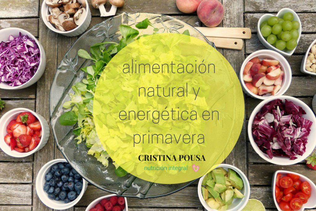 alimentación natural en primavera